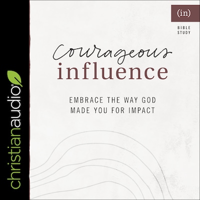 Courageous Influence – omslag til lydbogen af (in)courage, Grace P. Cho, ed