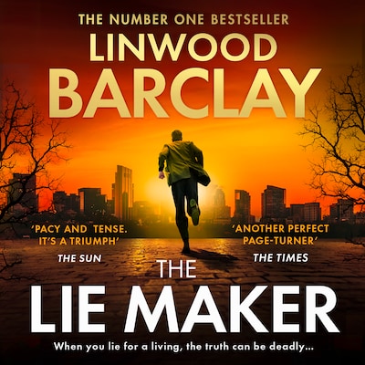 The Lie Maker – omslag til lydbogen af Linwood Barclay