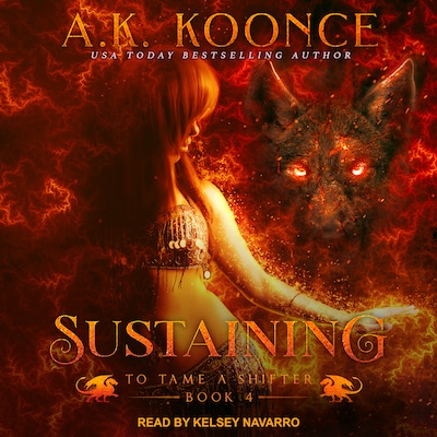 Sustaining – omslag til lydbogen af A.K. Koonce