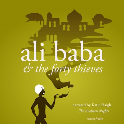 Ali Baba and the Forty Thieves – omslag til lydbogen af The Arabian Nights