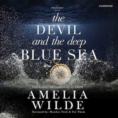 The Devil and the Deep Blue Sea – omslag til lydbogen af Amelia Wilde