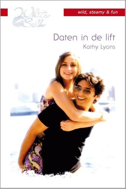 Daten in de lift – omslag van het luisterboek van Kathy Lyons
