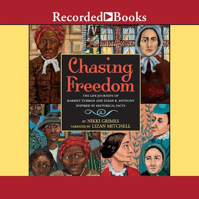 Chasing Freedom – omslag til lydbogen af Nikki Grimes