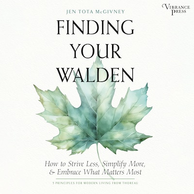 Finding Your Walden – omslag til lydbogen af Jen Tota McGivney