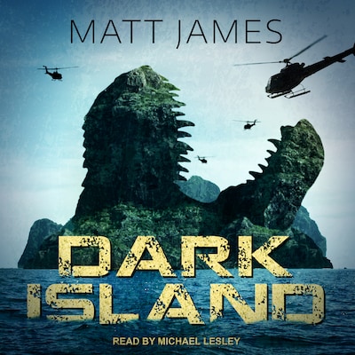 Dark Island – omslag til lydbogen af Matt James