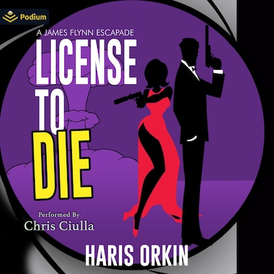 License to Die – omslag til lydbogen af Haris Orkin