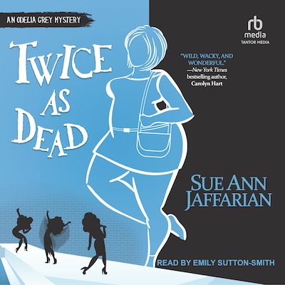 Twice as Dead – omslag til lydbogen af Sue Ann Jaffarian