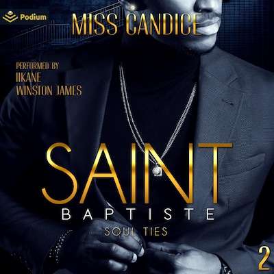 Saint Baptiste – omslag til lydbogen af Miss Candice