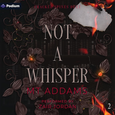 Not a Whisper – omslag til lydbogen af MT Addams