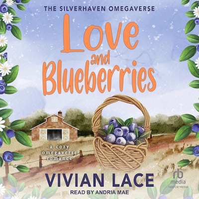 Love and Blueberries – omslag til lydbogen af Vivian Lace