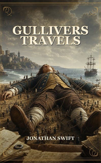 Gullivers Travels – okładka audiobooka, autor Jonathan Swift