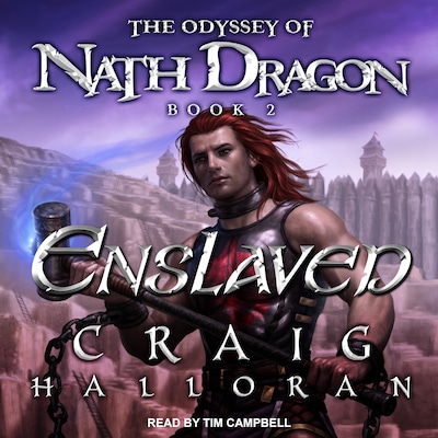 Enslaved – omslag til lydbogen af Craig Halloran