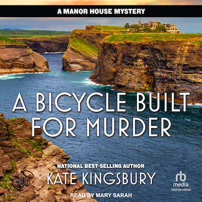 A Bicycle Built for Murder – omslag til lydbogen af Kate Kingsbury