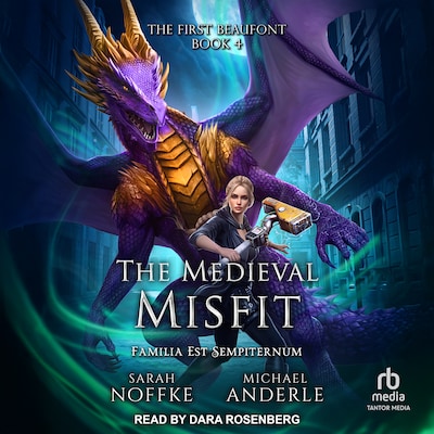 The Medieval Misfit – omslag til lydbogen af Sarah Noffke, Michael Anderle