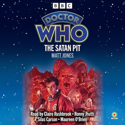 Doctor Who: The Satan Pit – omslag til lydbogen af Matt Jones