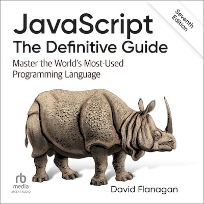 JavaScript – omslag til lydbogen af David Flanagan