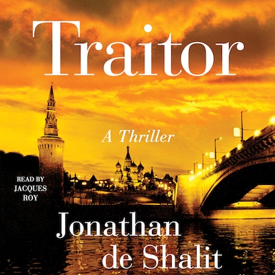 Traitor – omslag til lydbogen af Jonathan de Shalit
