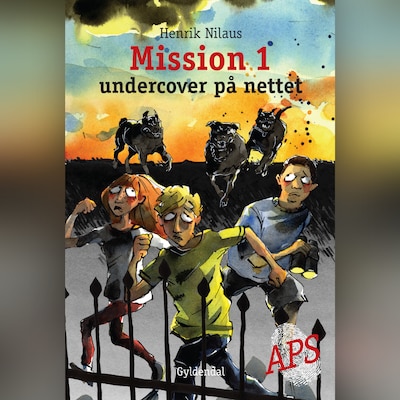 Mission 1 - Undercover på nettet – omslag til lydbogen af Henrik Nilaus