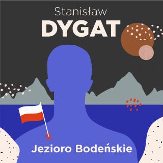 Jezioro Bodeńskie – okładka audiobooka, autor Stanisław Dygat