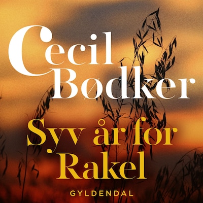 Syv år for Rakel – omslag til lydbogen af Cecil Bødker