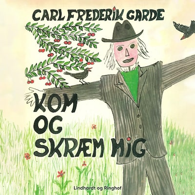Kom og skræm mig – omslag til lydbogen af Carl Frederik Garde