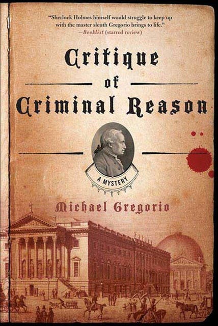 Critique of Criminal Reason: A Mystery – omslag til lydbogen af Michael Gregorio
