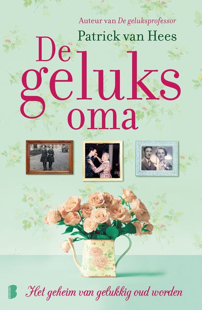 De geluksoma: Het geheim van gelukkig oud worden – omslag van het luisterboek van Patrick van Hees