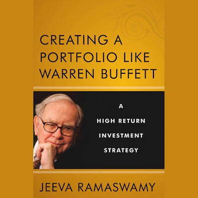 Creating a Portfolio like Warren Buffett – omslag til lydbogen af Jeeva Ramaswamy