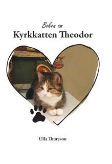 Boken om Kyrkkatten Theodor – omslag till ljudboken av Ulla, Thureson
