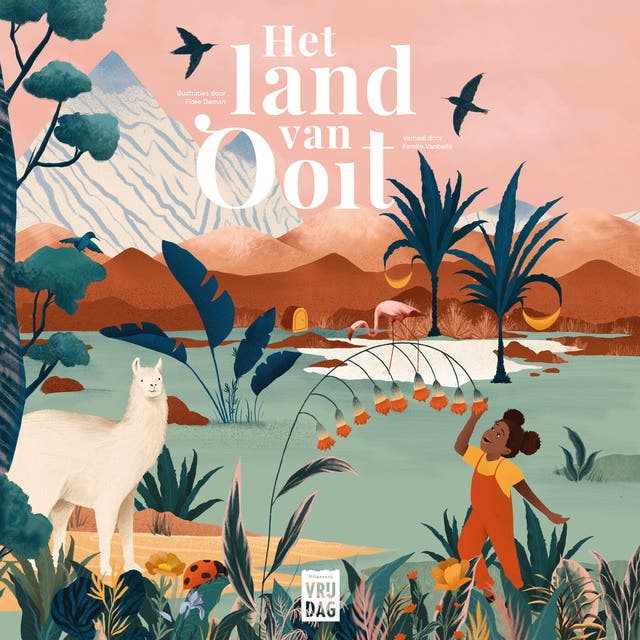 Het land van ooit – omslag van het luisterboek van Femke Vanbelle