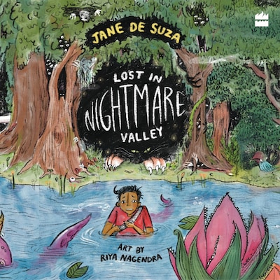 Lost In Nightmare Valley – omslag til lydbogen af Jane De Suza
