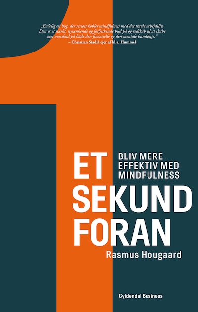 Et sekund foran – omslag til lydbogen af Rasmus Hougaard