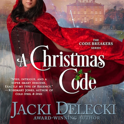 A Christmas Code – omslag til lydbogen af Jacki Delecki