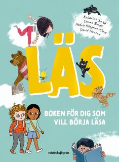 Läs : boken för dig som vill börja läsa – omslag till ljudboken av Katarina Kuick