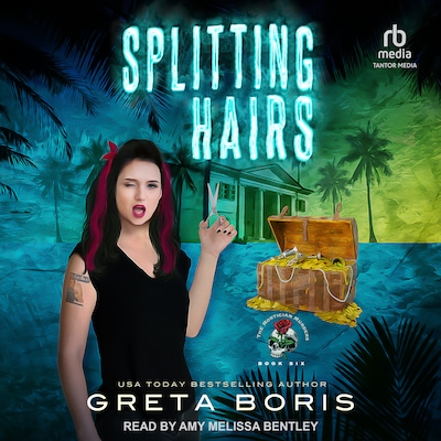 Splitting Hairs – omslag til lydbogen af Greta Boris