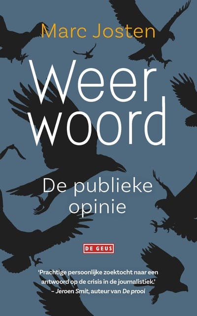 Weerwoord: de publieke opinie – omslag van het luisterboek van Marc Josten