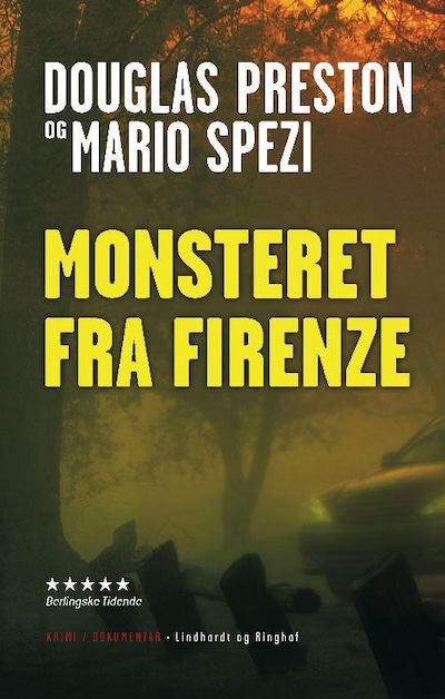 Monsteret fra Firenze – omslag til lydbogen af Douglas Preston