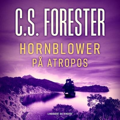Hornblower på Atropos – omslag til lydbogen af C. S. Forester