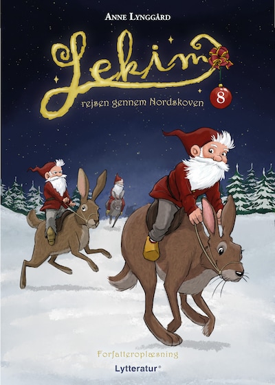 Lekim - rejsen gennem Nordskoven 8. dec. – omslag til lydbogen af Anne Lynggård
