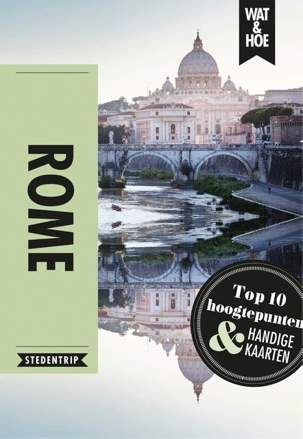 Rome – omslag van het luisterboek van Wat & Hoe Stedentrip