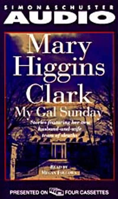 My Gal Sunday – omslag til lydbogen af Mary Higgins Clark