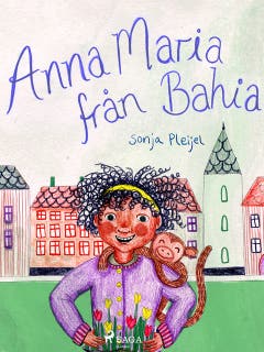 Anna Maria från Bahia – omslag till ljudboken av Sonja Pleijel
