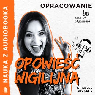 Opowieść wigilijna – lektura z opracowaniem – okładka audiobooka, autor Charles Dickens