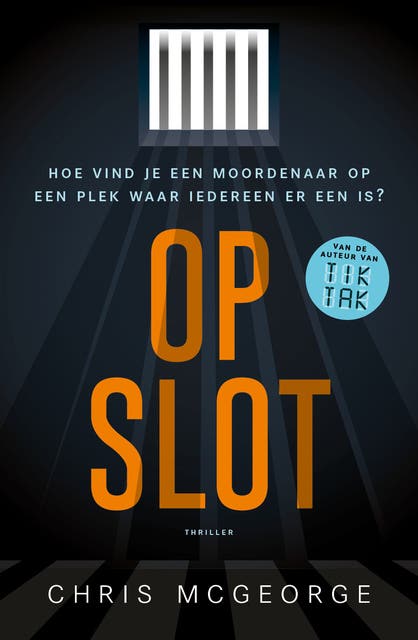 Op slot – omslag van het luisterboek van Chris McGeorge