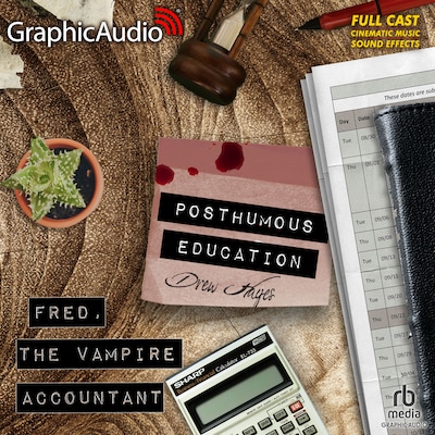 Posthumous Education [Dramatized Adaptation] – omslag til lydbogen af Drew Hayes