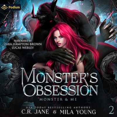 Monster's Obsession – omslag til lydbogen af C.R. Jane, Mila Young