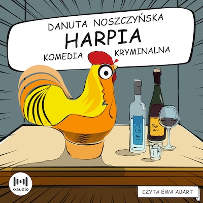 Harpia – okładka audiobooka, autor Danuta Noszczyńska