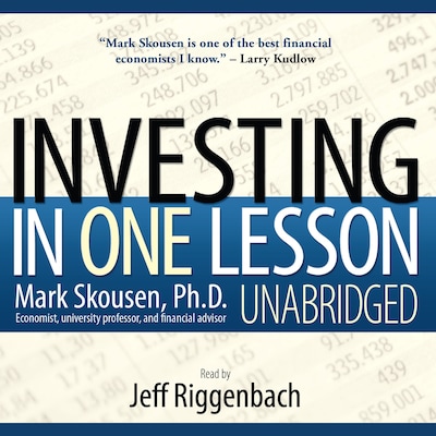 Investing in One Lesson – omslag til lydbogen af Mark Skousen
