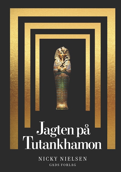 Jagten på Tutankhamon – omslag til lydbogen af Nicky Nielsen