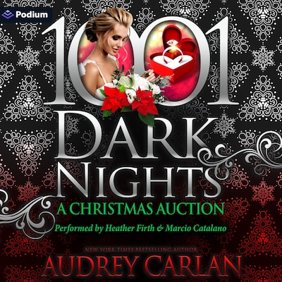 A Christmas Auction: A Marriage Auction Novella – omslag til lydbogen af Audrey Carlan